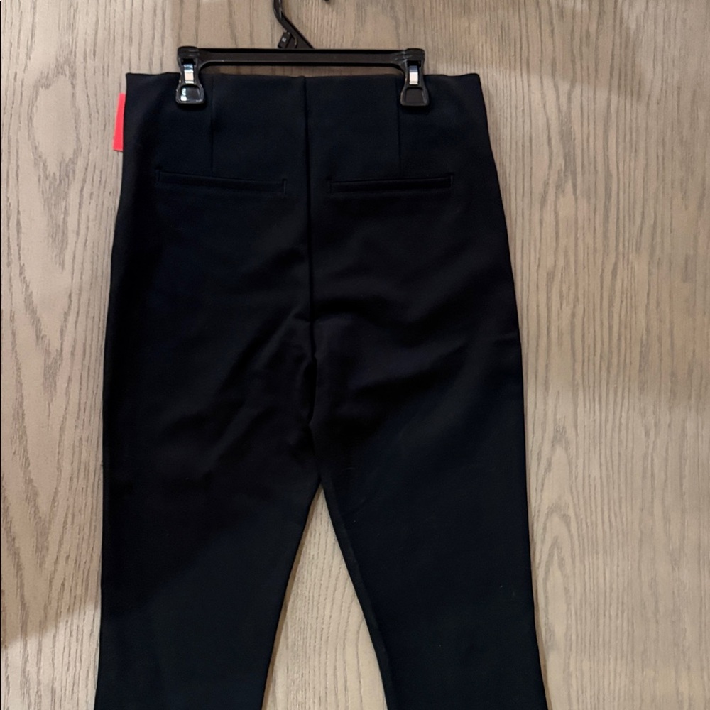 SPANX Black Pants with White Piping - Picture 4 of 8